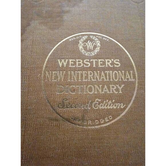 1956 Webster's New International Dictionary - Picture 1 of 13